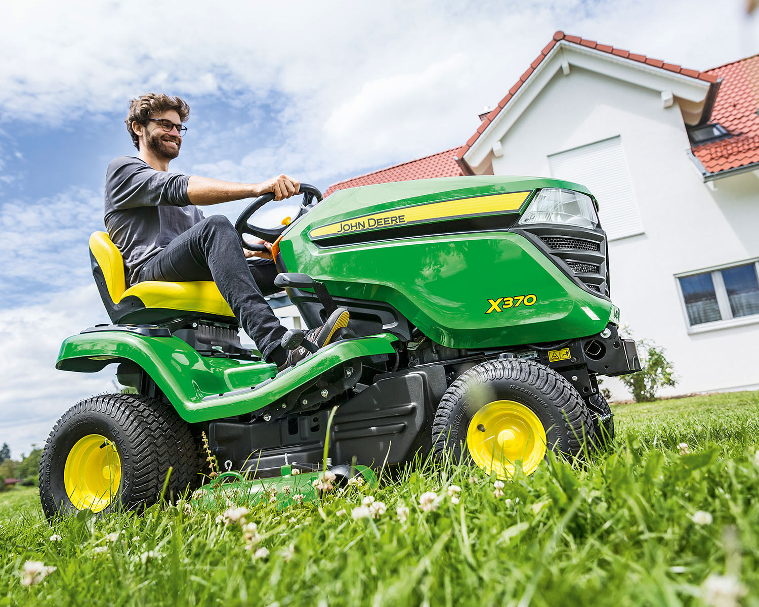 John Deere X370 Ride On Lawn Mower (Power Unit Only)
