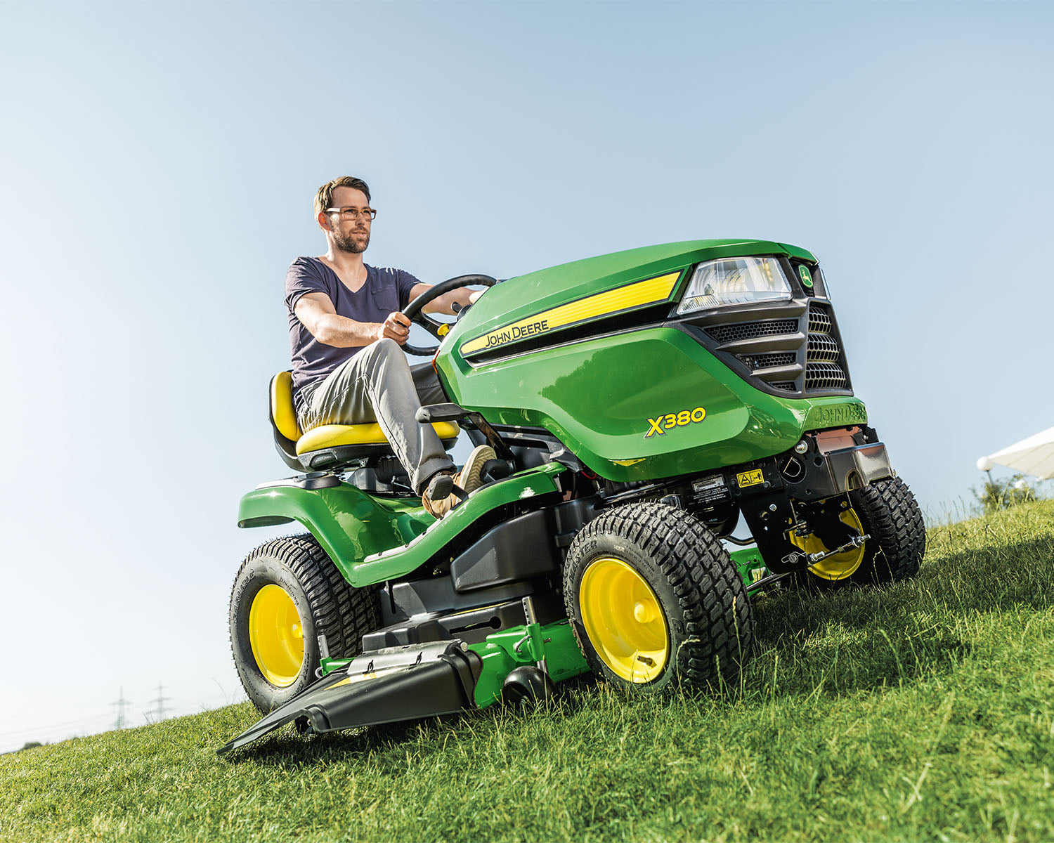 John Deere X380 Ride On Lawn Mower (Power Unit Only)