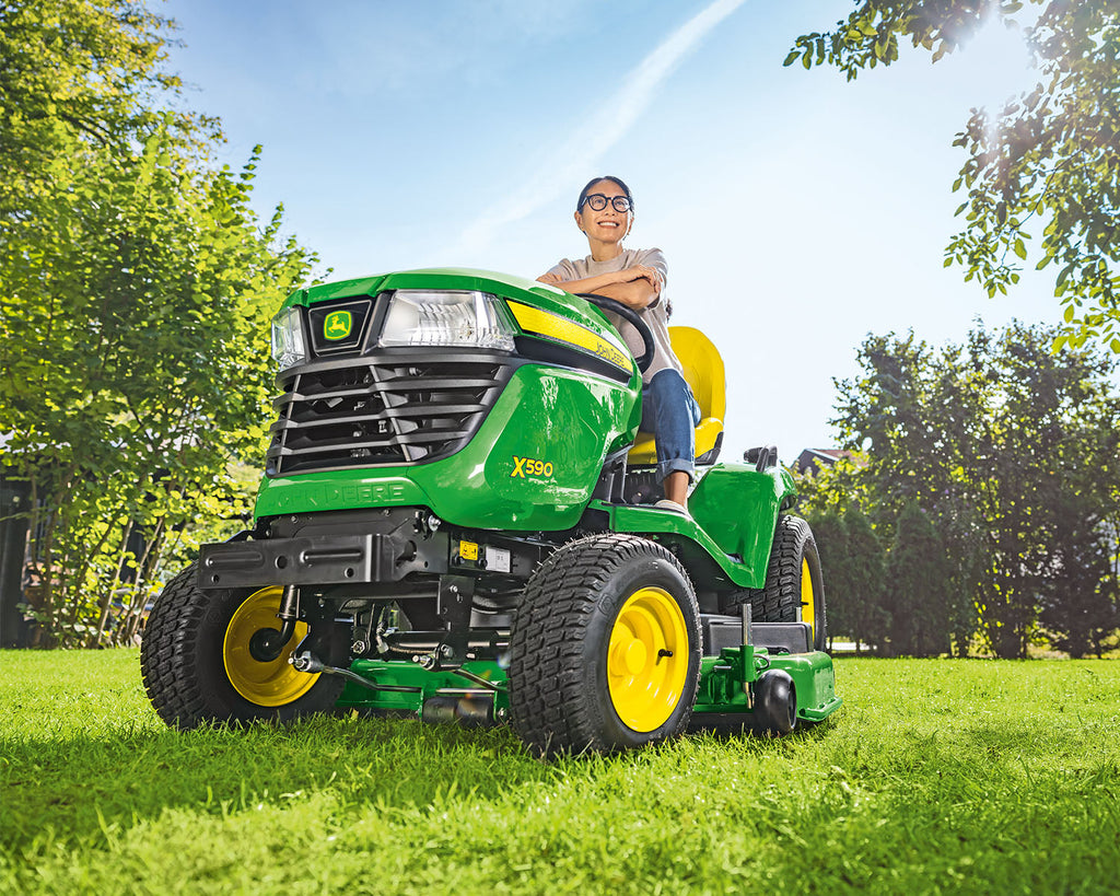 John Deere X590 Ride On Lawn Mower (Power Unit Only)