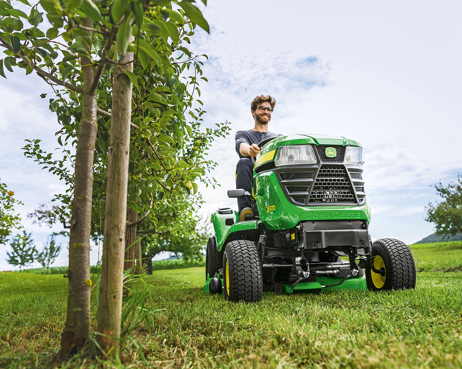 John Deere X370 Ride On Lawn Mower (Power Unit Only)