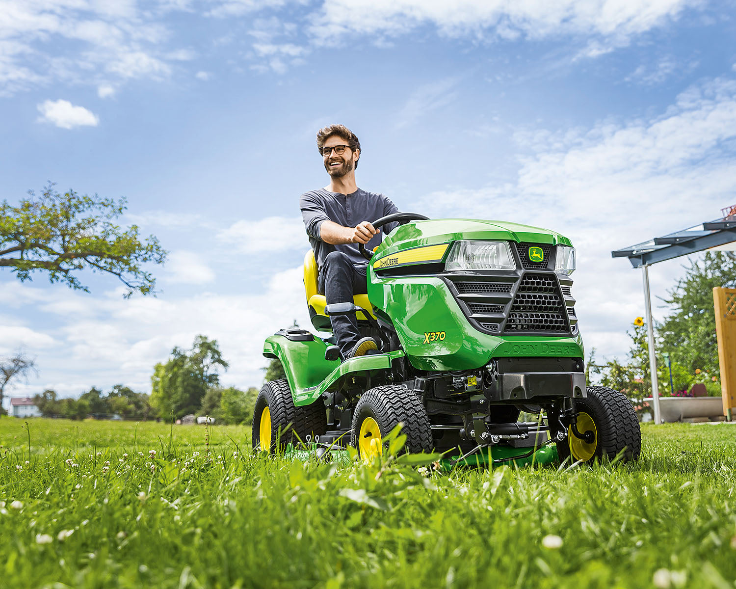 John Deere X370 Ride On Lawn Mower (Power Unit Only)