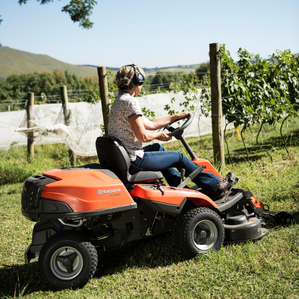 Husqvarna Rider 214TC Rear Discharge and Mulching 37" Mower